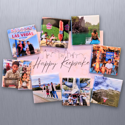 2x2 inch Custom Photo Magnet – Create Your Own Fridge Memories