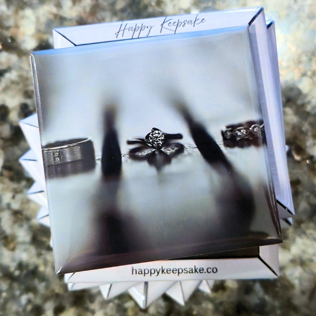 2x2 inch Custom Photo Magnet – Create Your Own Fridge Memories
